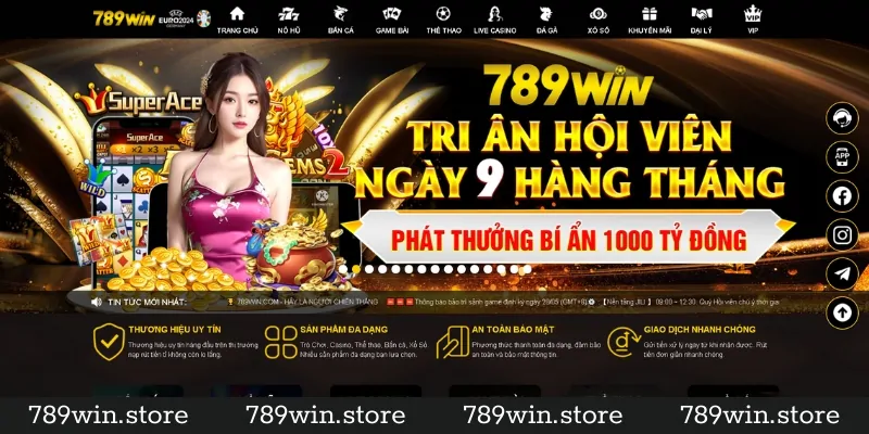 Giới thiệu tổng quan về nhà cái 789win